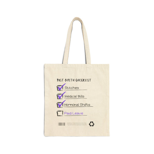 The Post-Birth Checklist Tote