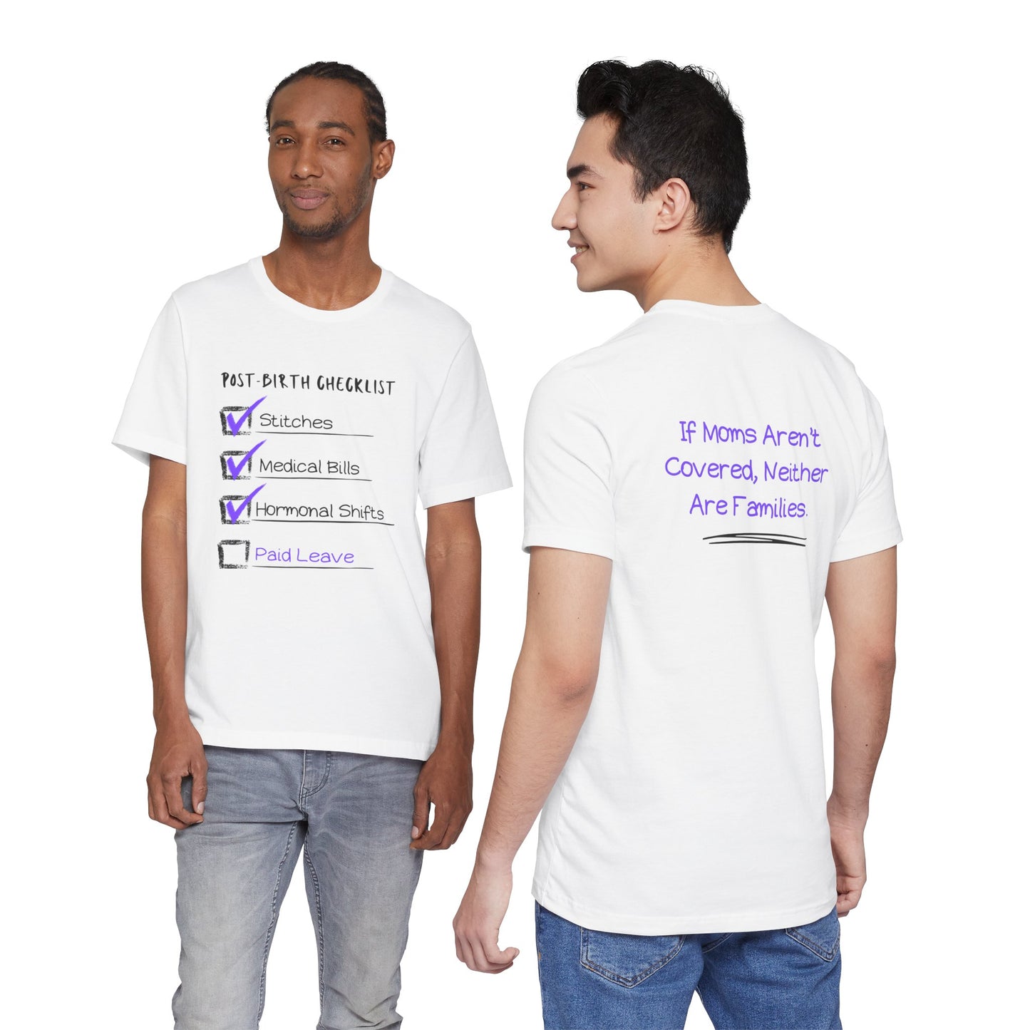 Post-Birth Checklist Tee